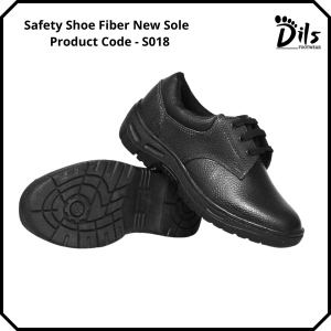 Leather Safety Shoe with Fiber new sole