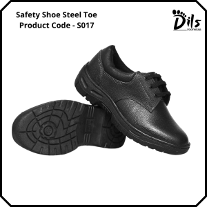 Genuine leather Safety Shoe with Steel Toe